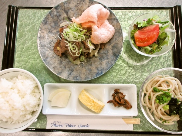 葱塩牛タン＆ダイシモチうどん