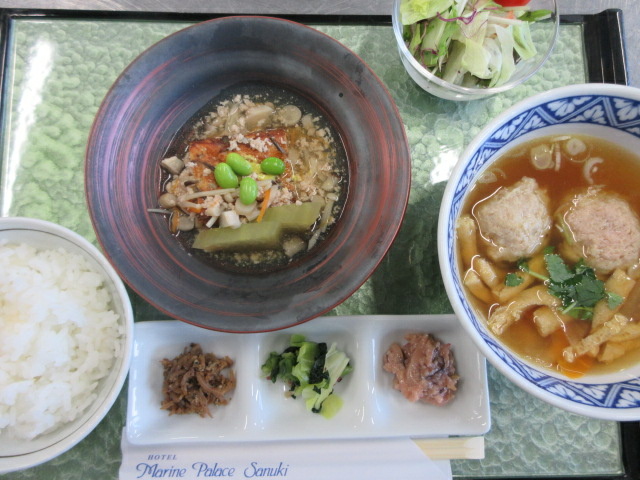 NEW自家製ひろうす 茸 あんかけ 鶏つみれ鴨汁