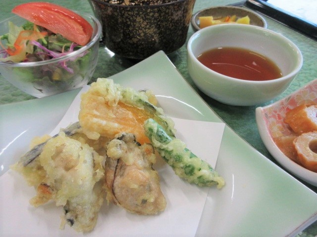 NEW☆広島産牡蠣の天ぷら定食