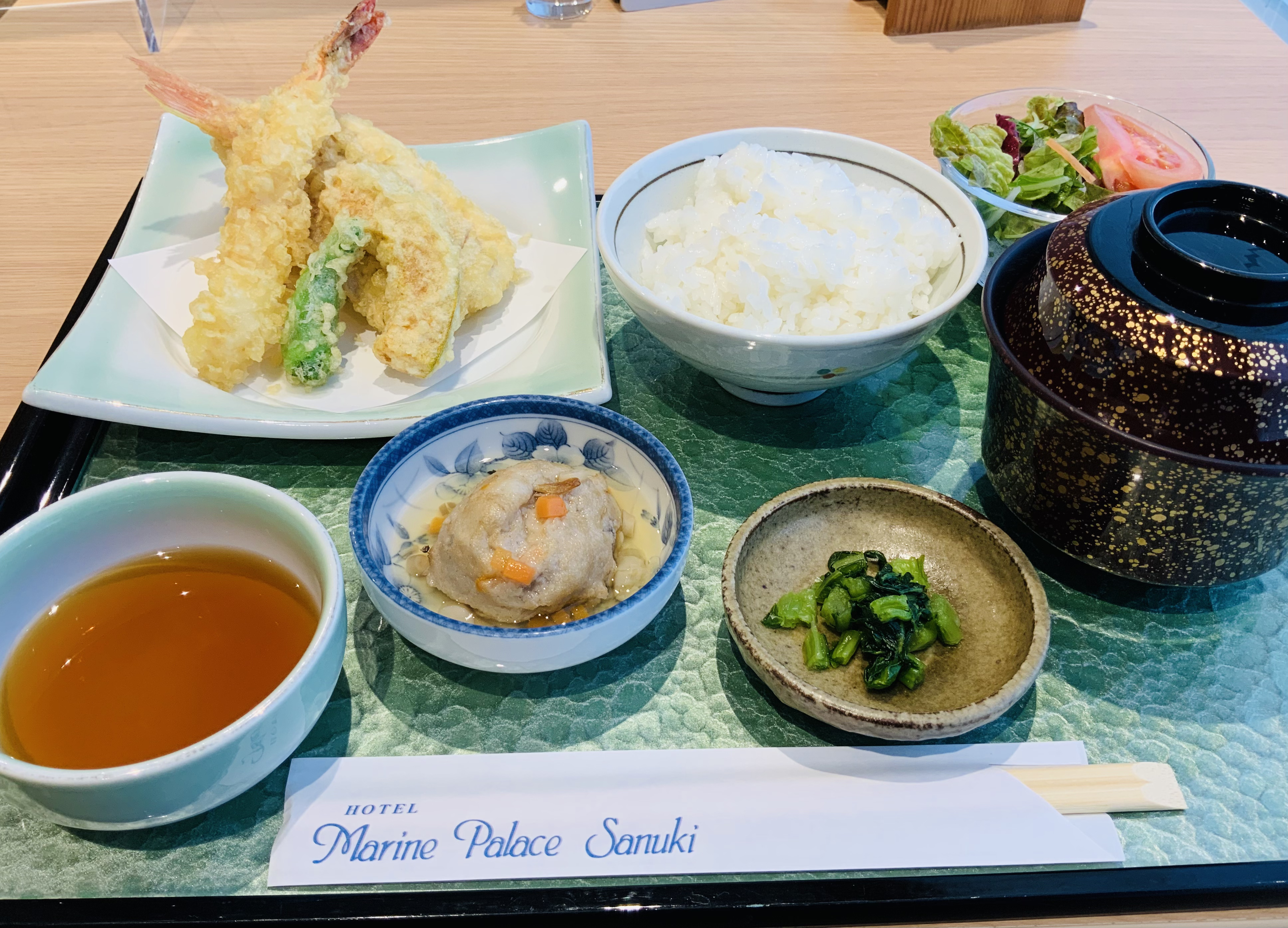 海老と地魚天ぷら定食