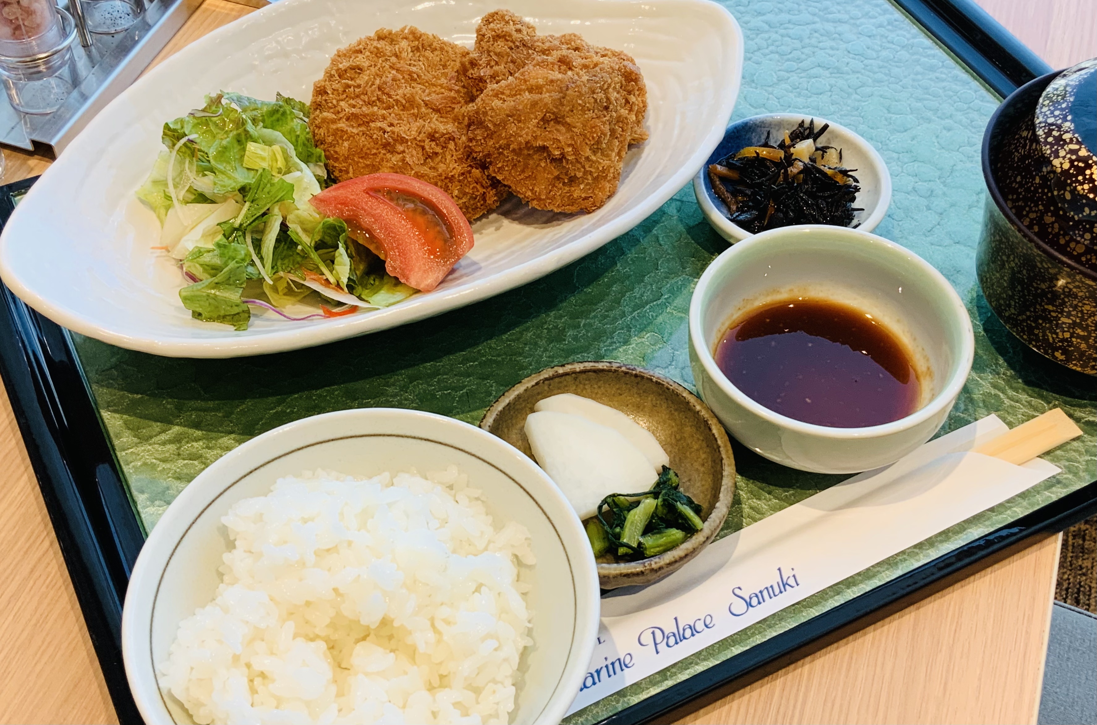 ☆NEW☆和牛コロッケ＆ヒレカツ定食