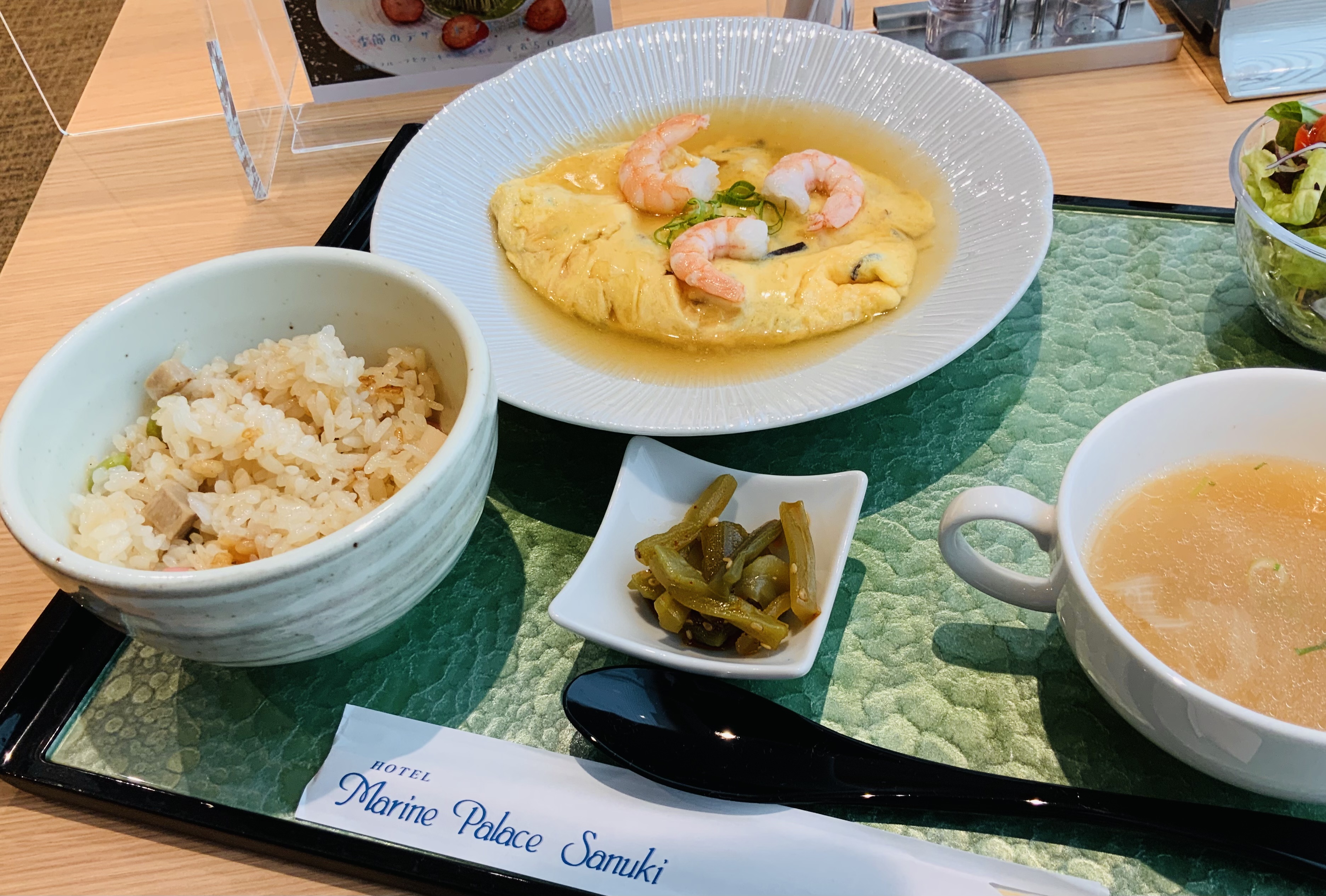 ★NEW★海老玉あんかけ＆中華風かやくご飯