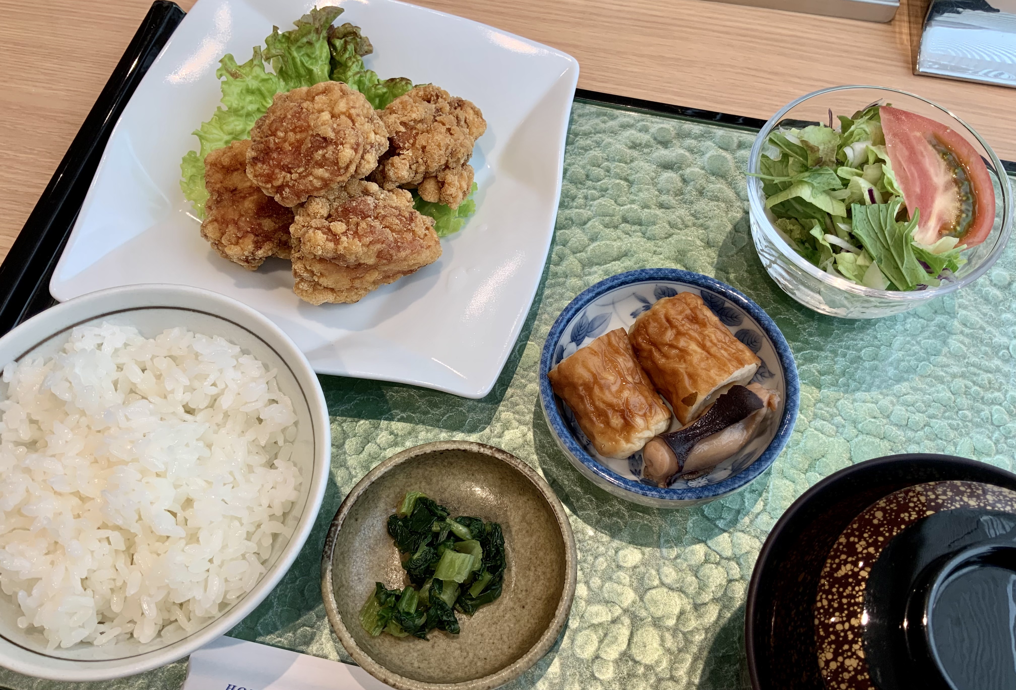 若鶏の竜田揚げ定食