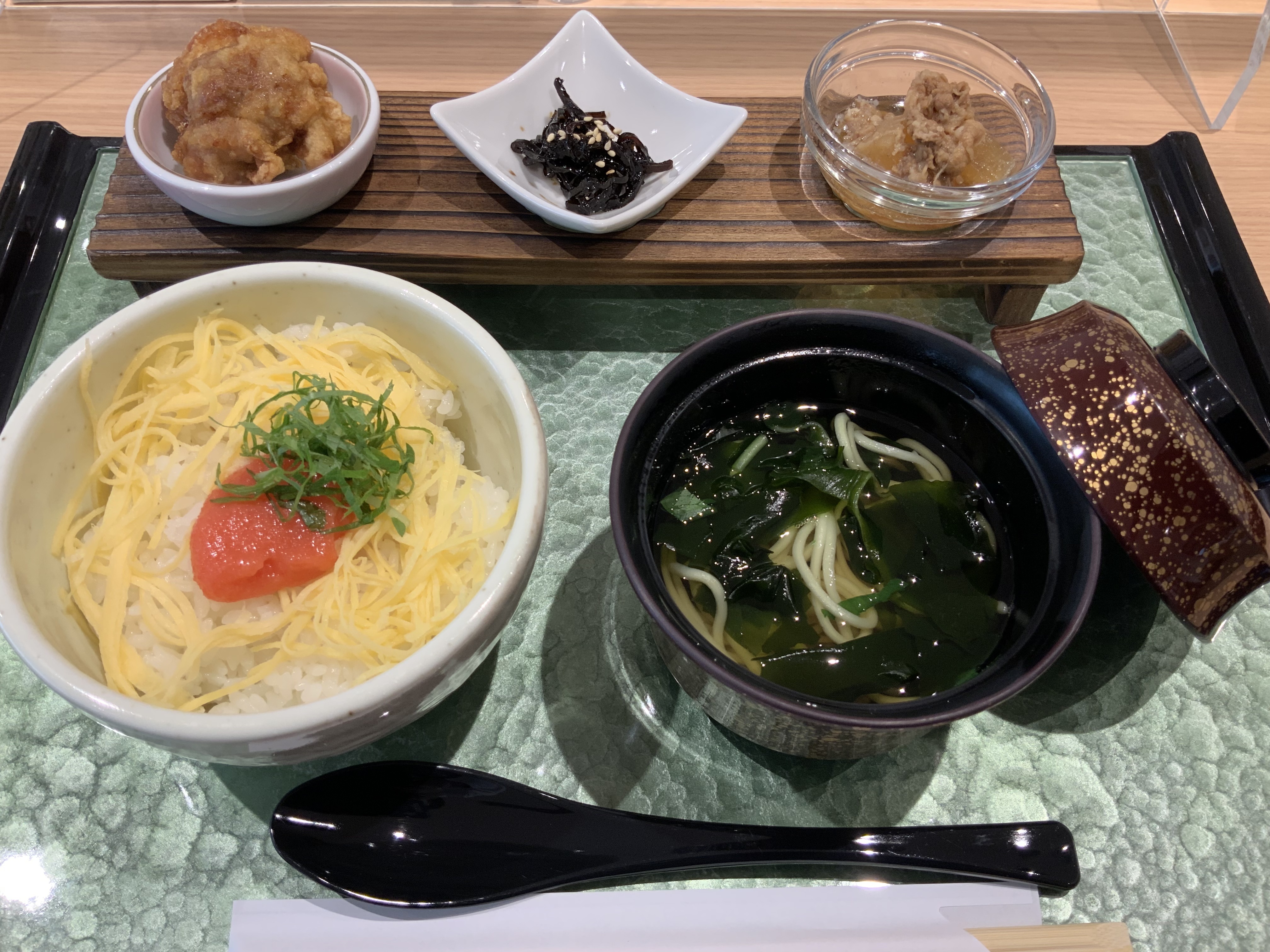 高瀬茶蕎麦＆博多明太子丼