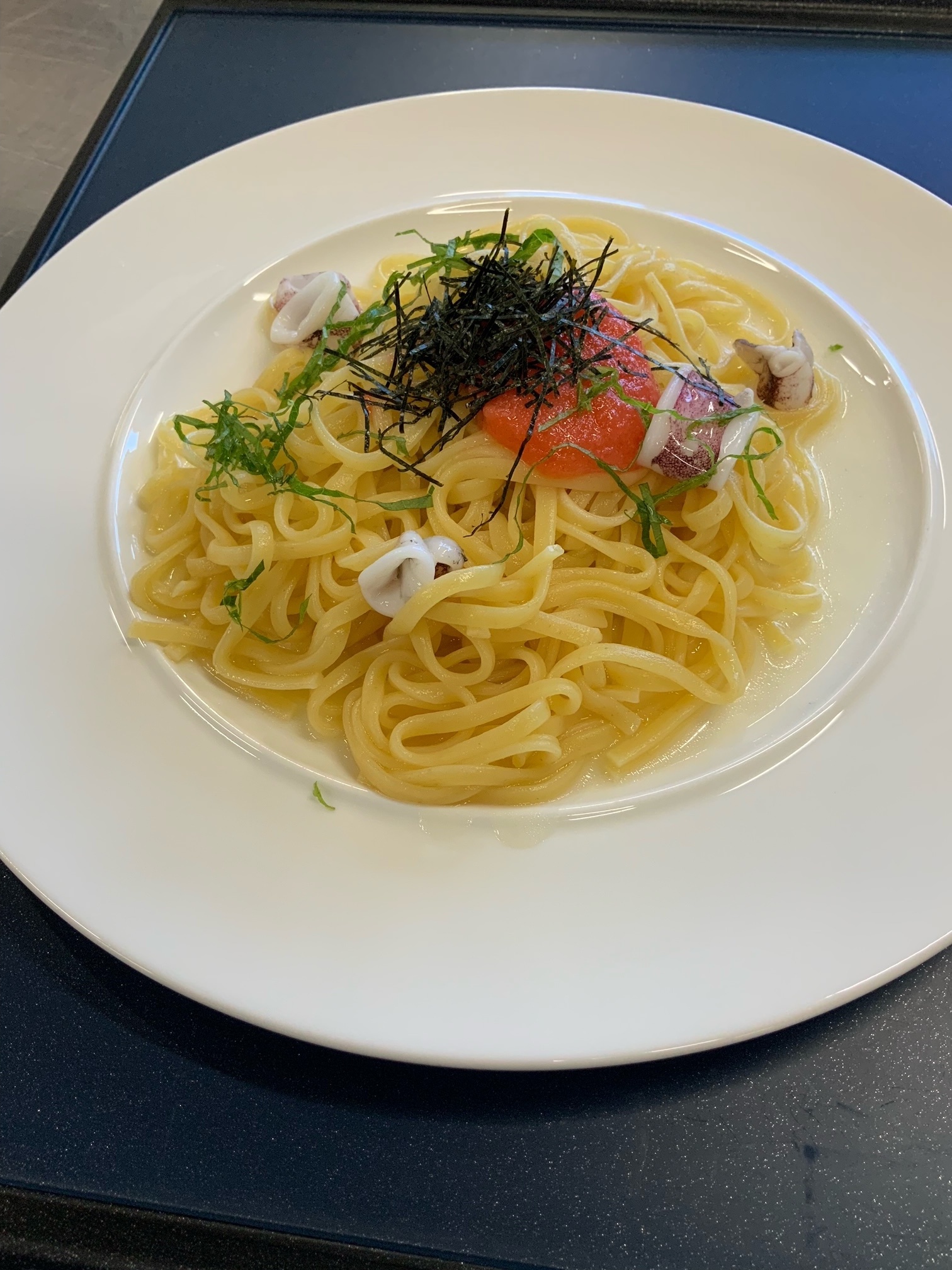 ☆NEW☆烏賊と博多明太子のパスタランチ