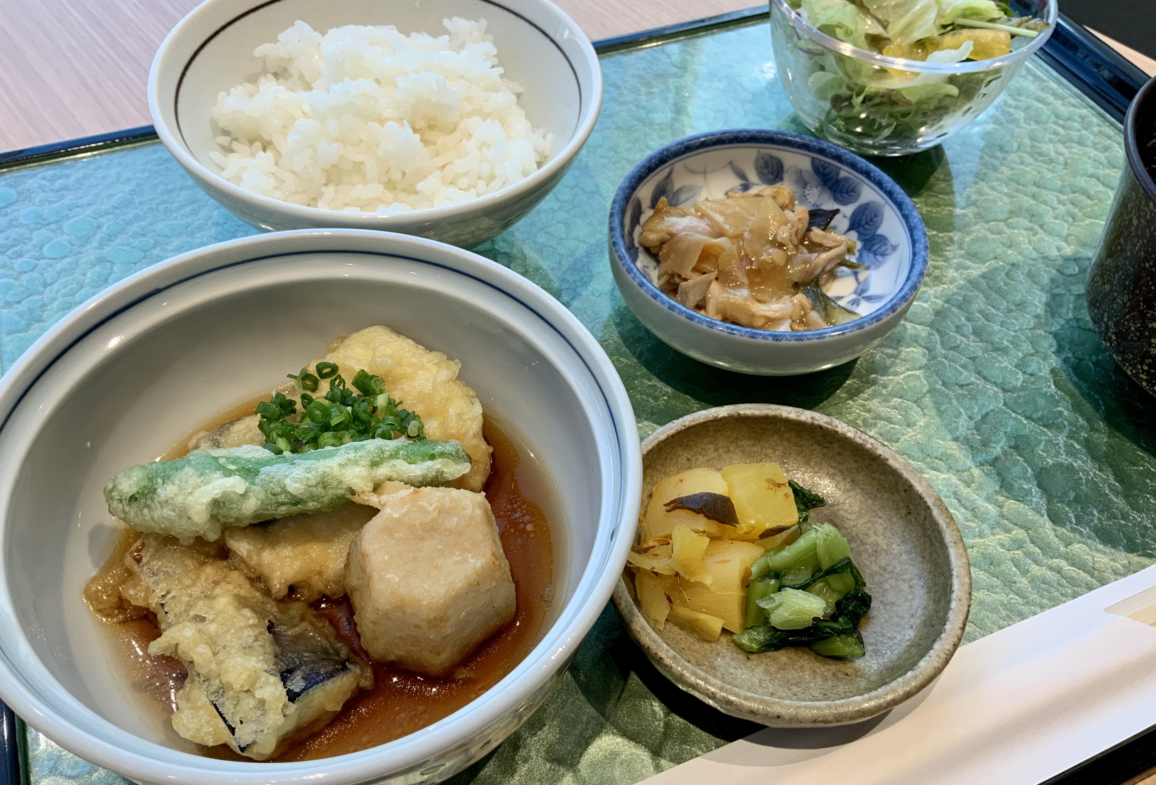 市場直送地魚揚出汁定食