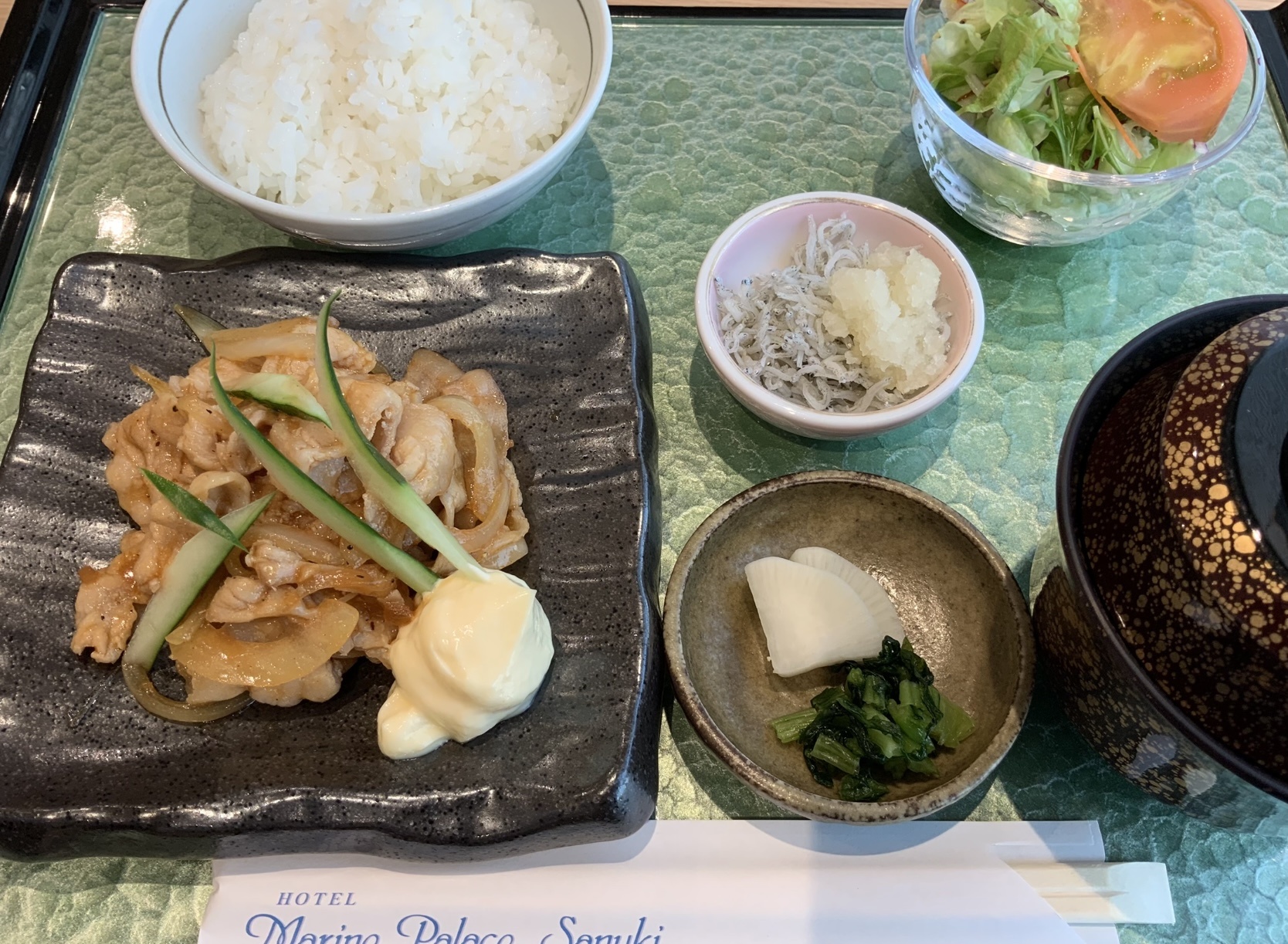 生姜焼き定食