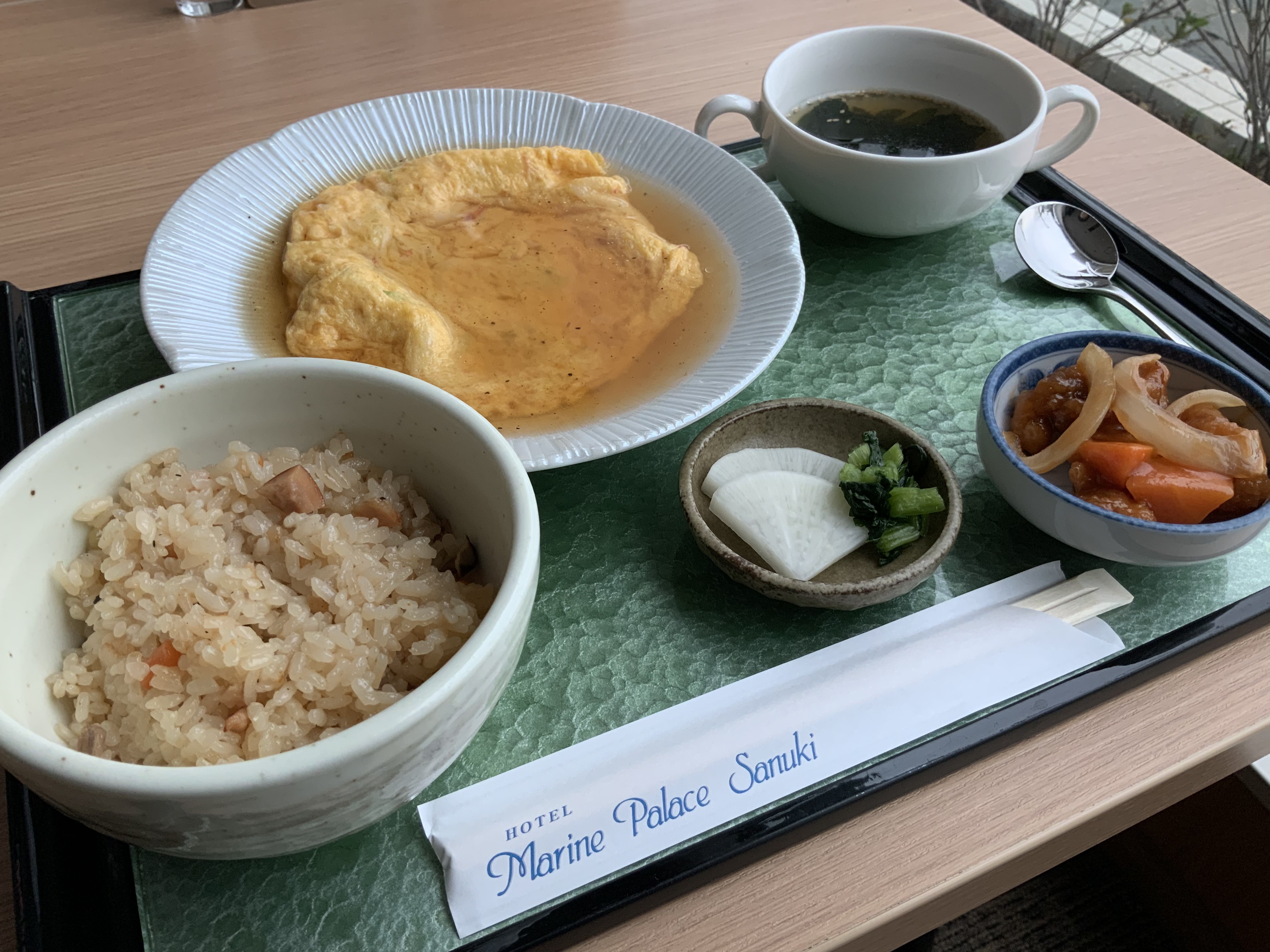☆NEW☆ 蟹玉風あんかけ＆中華かやく御飯