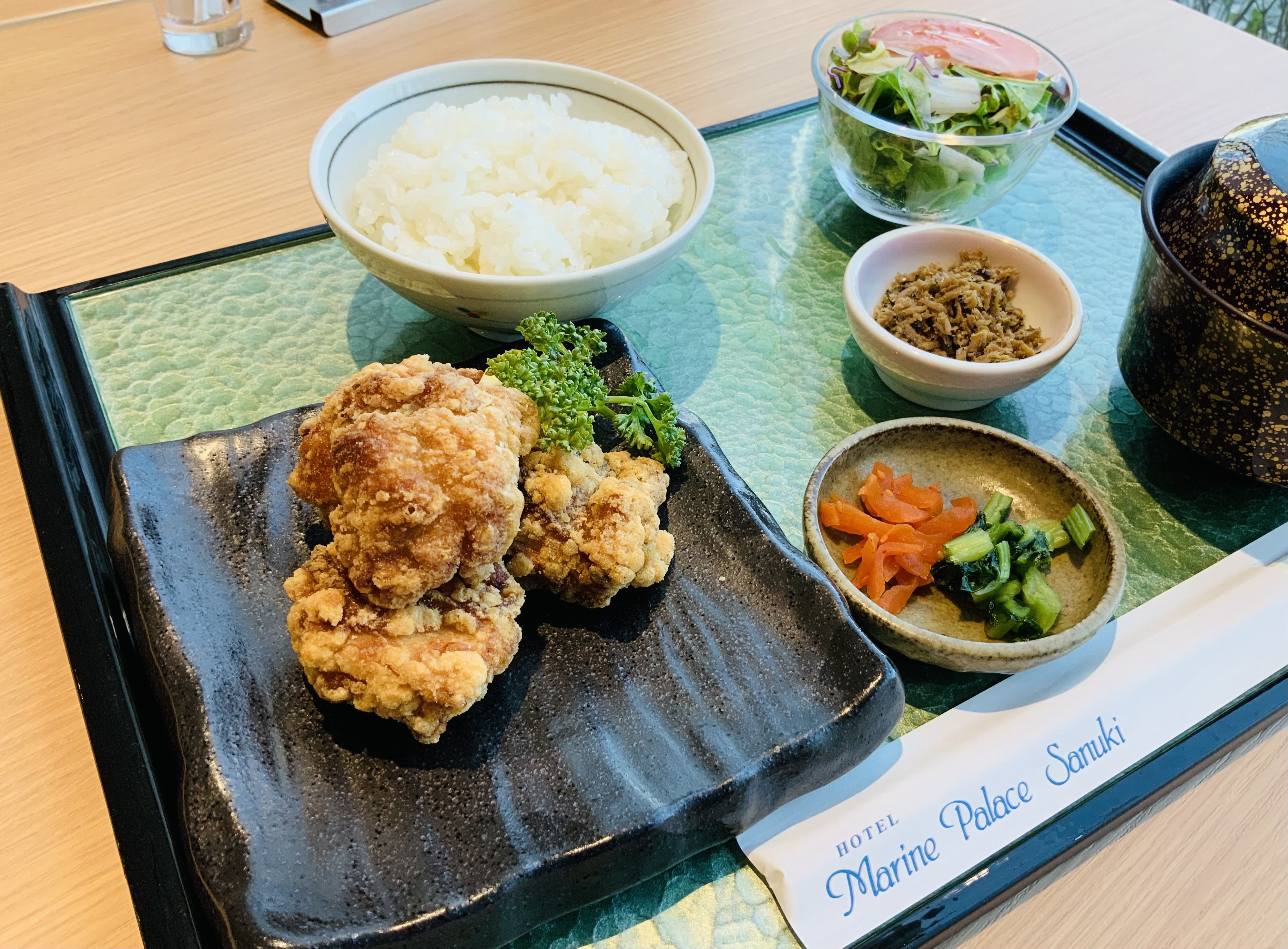 若鶏の竜田定食