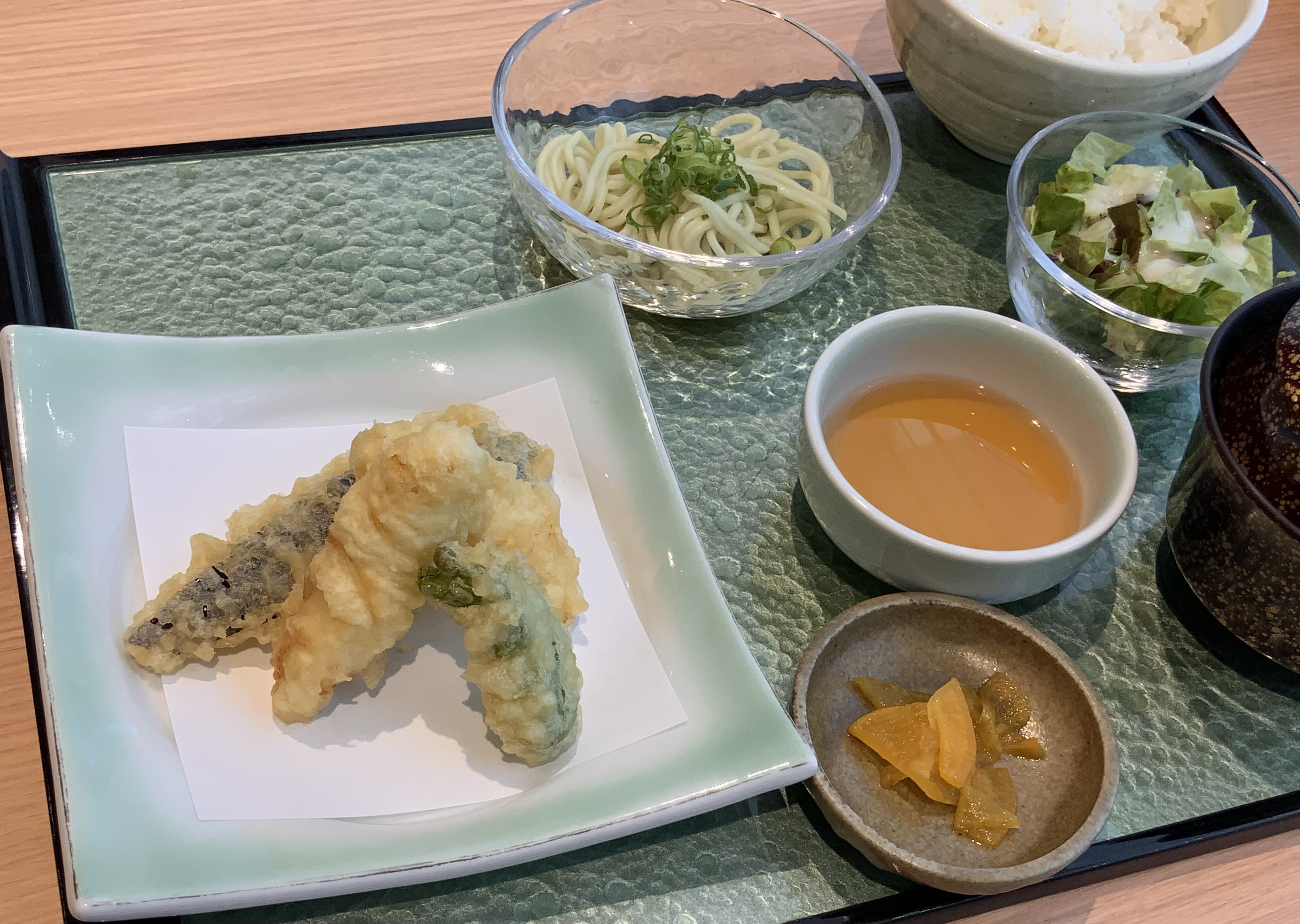 NEW　地魚天婦羅 　高瀬茶蕎麦