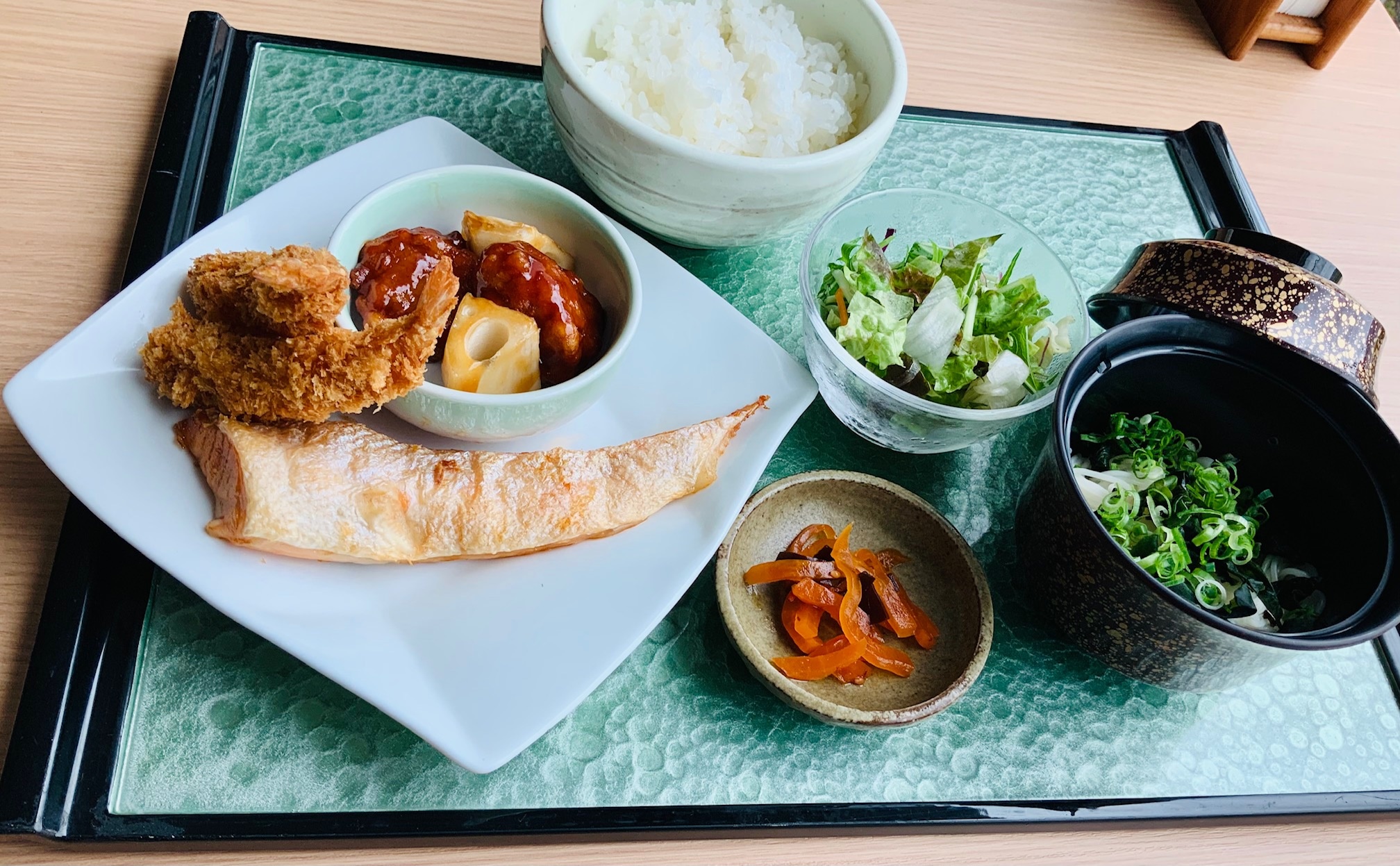 NEW　鶏肉団子黒酢あん＆島の光そうめん汁