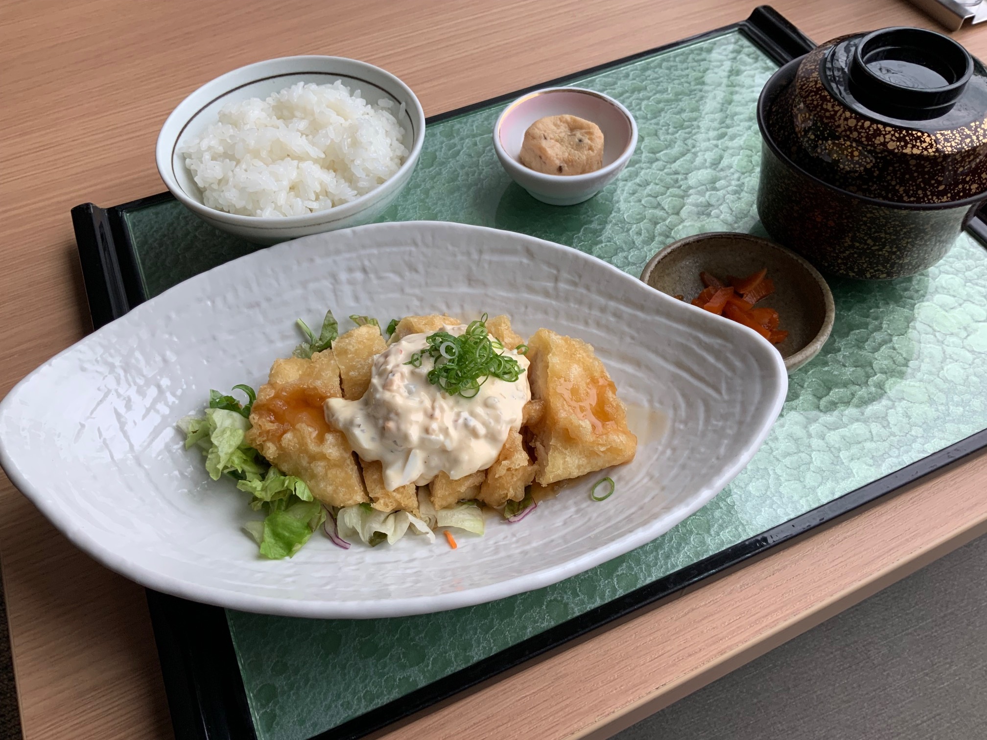 ★NEW★鶏天婦羅　チキン南蛮風　三木町玉子のタルタルソース