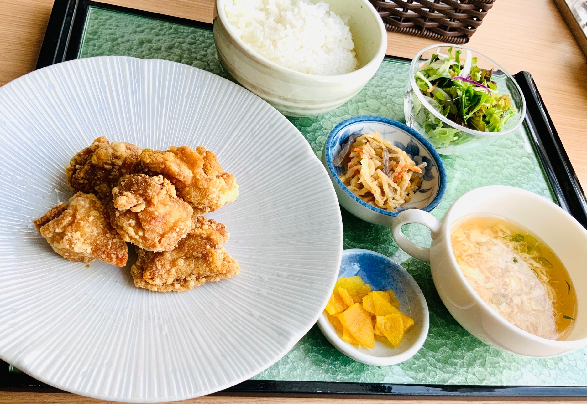 とりの竜田揚げ　カレー風味