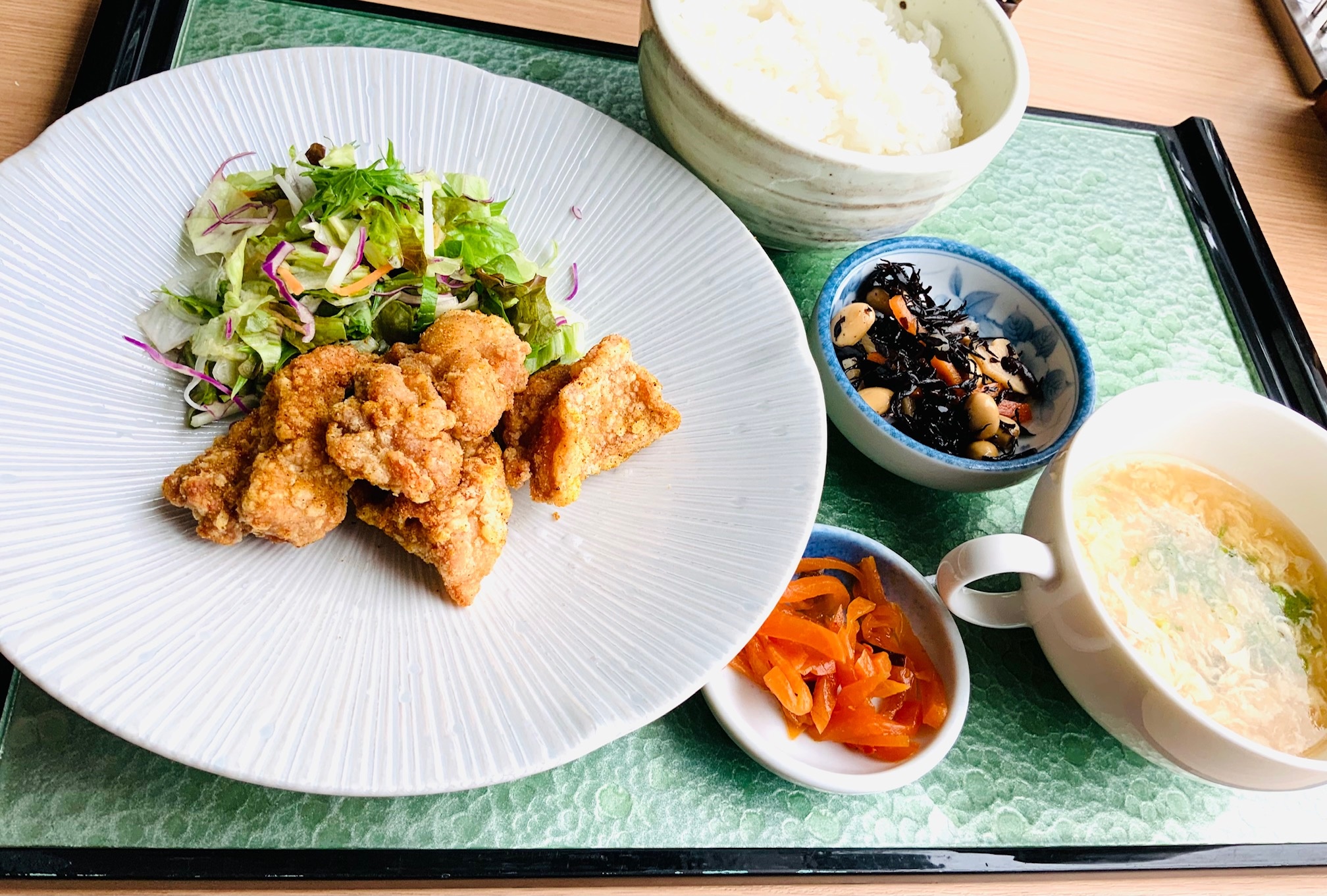 とりの唐揚げ　カレー風味