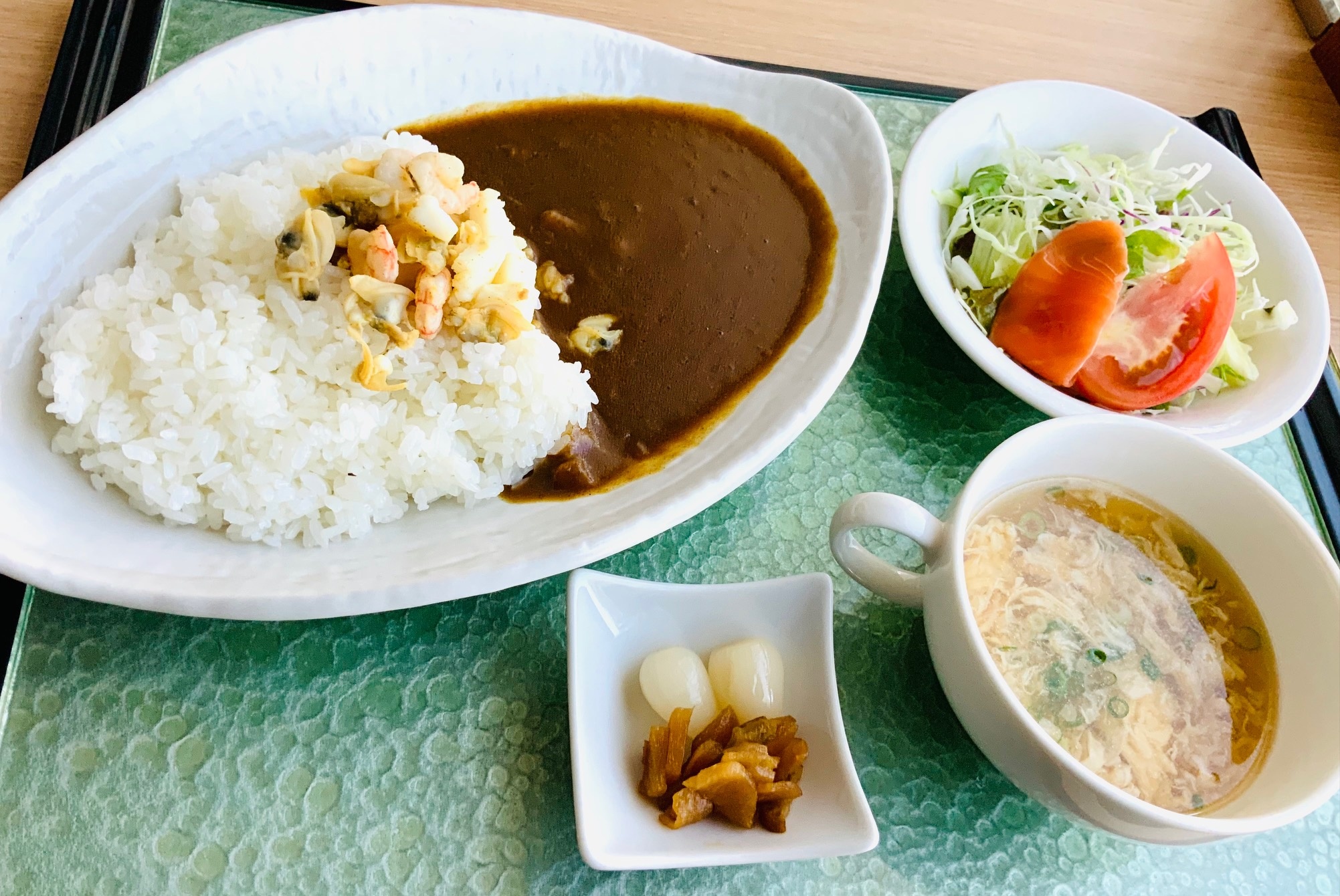 シーフードカレー
