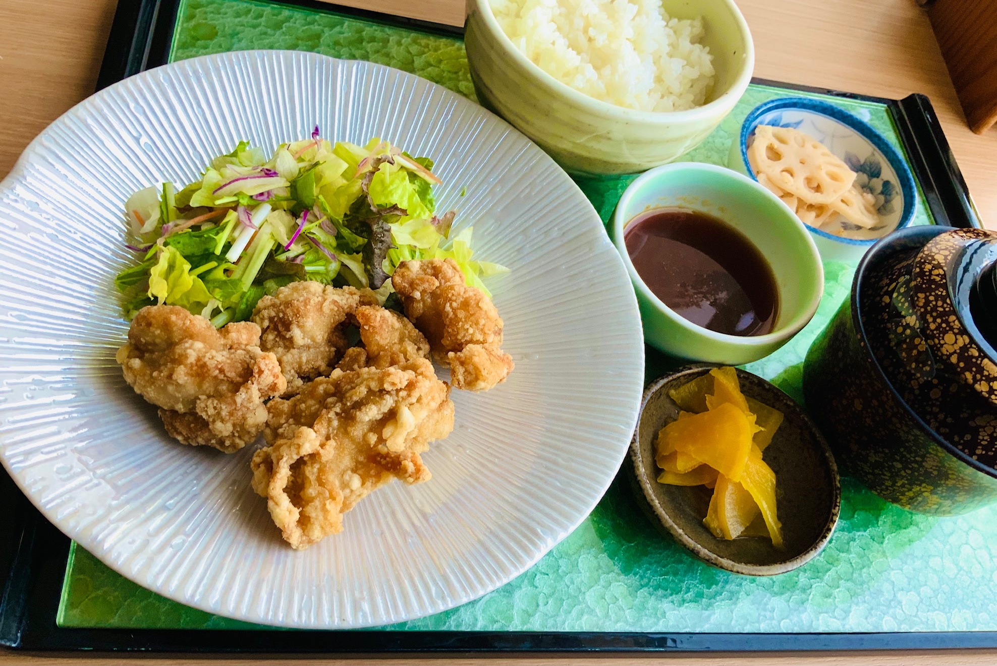 鶏の竜田揚げおろしポン酢