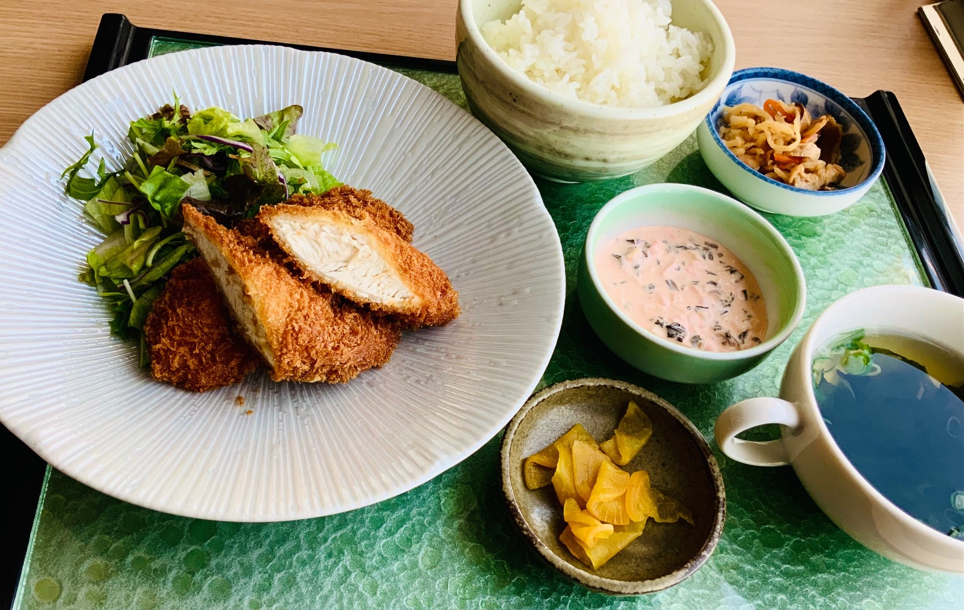 ササミカツ柴漬けタルタルソース