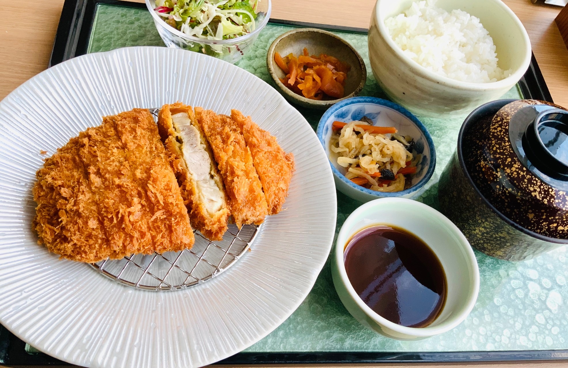 豚ロースカツ和風おろしソース