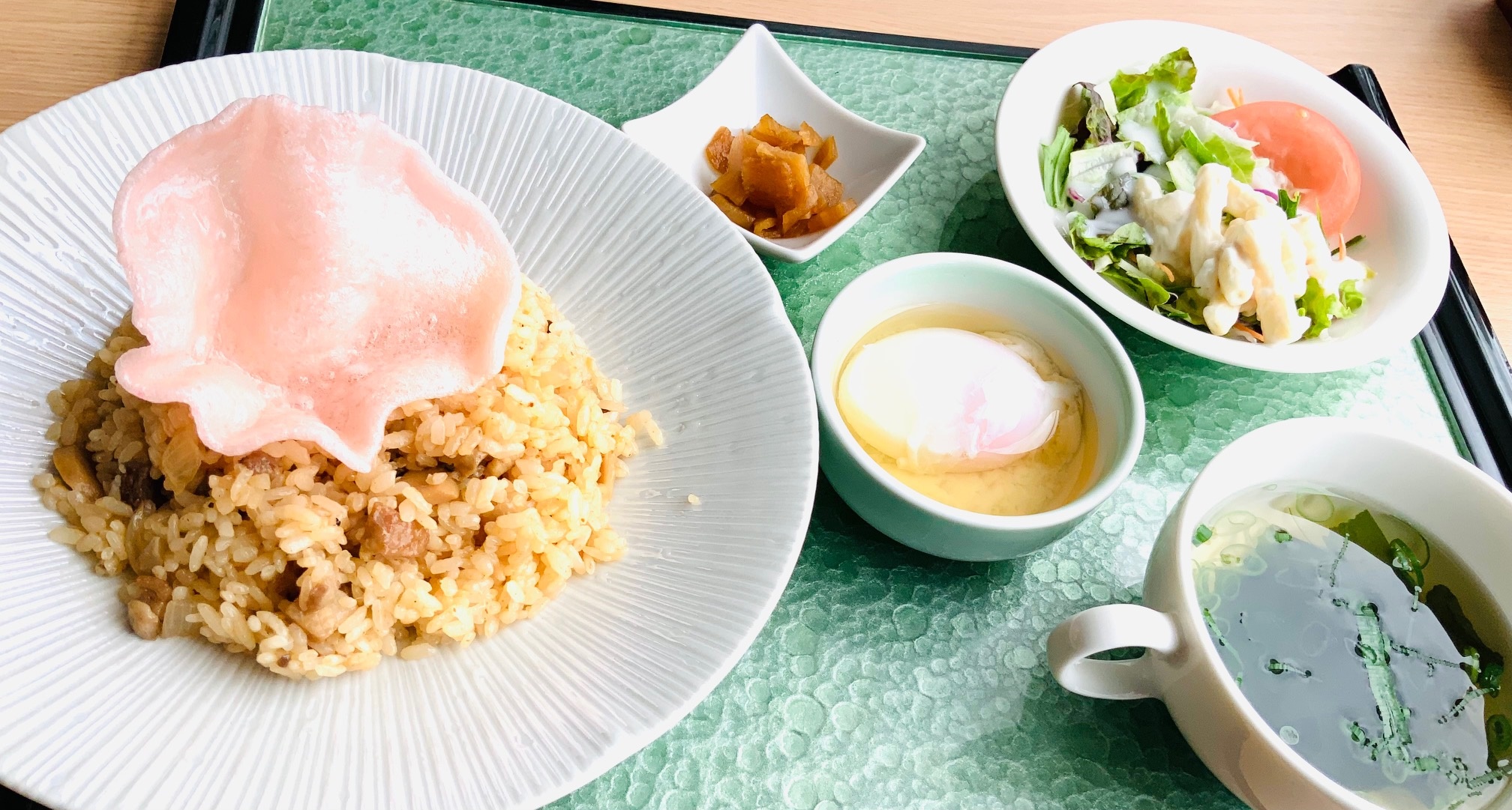 ナシゴレン温卵添え