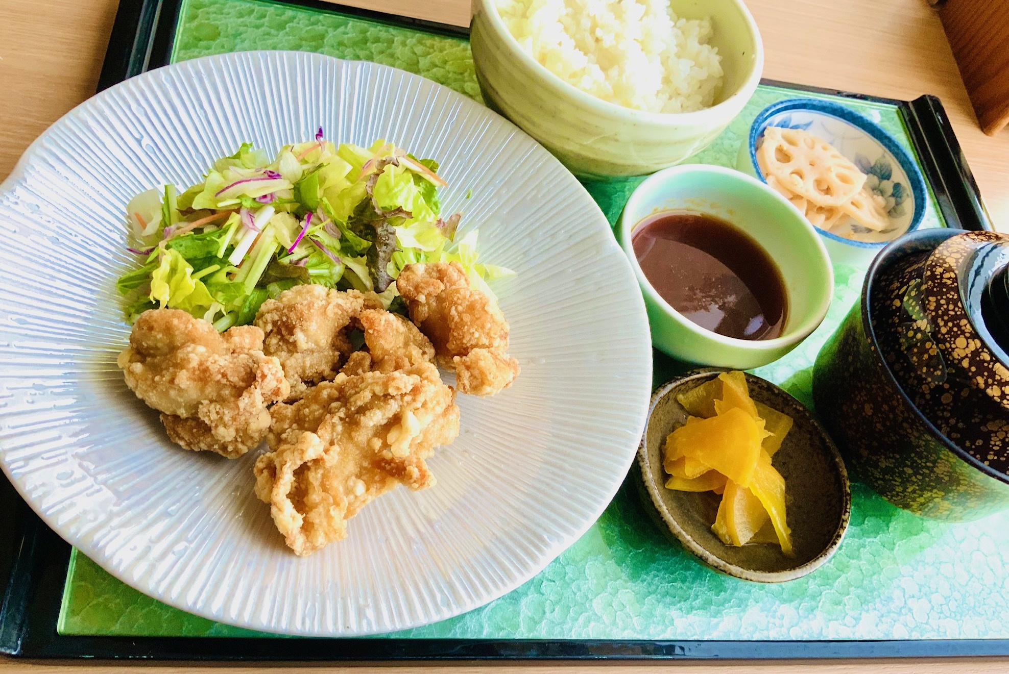鶏竜田揚げおろしポン酢